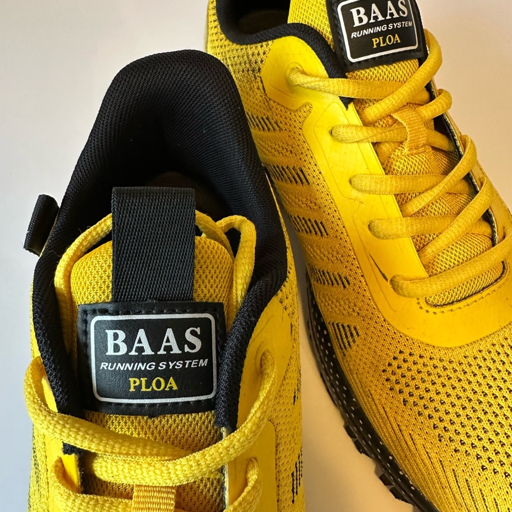 Yellow BAAS Running Shoes - Picture 3 of 5